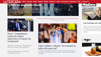La renuncia de Messi a la selección argentina, tomada con humor por la prensa chilena