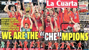 “Che”mpions, la dedicatoria de La Cuarta para la selección argentina