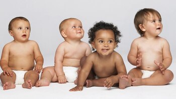 Los bebés nacidos de grupos