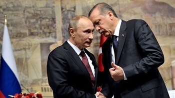 Recep Erdogan llamó a Vladimir