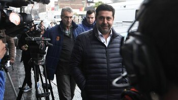 Daniel Angelici, presidente de Boca,