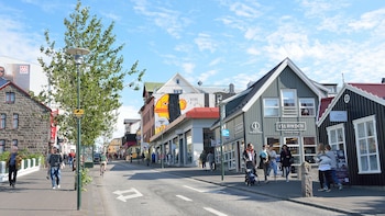 El centro de Reikjavik, la