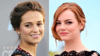 Alicia Vikander y Emma Stone