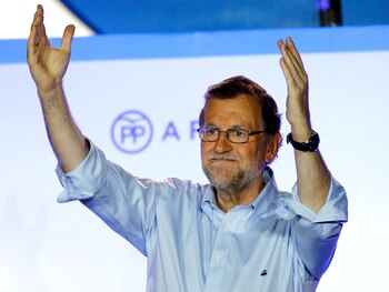 Mariano Rajoy renació a pesar