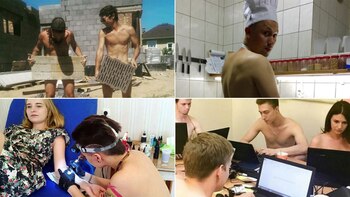 “Hace falta, sencillamente, desvestirse y trabajar”, dijo Aleksandr Lukashenko