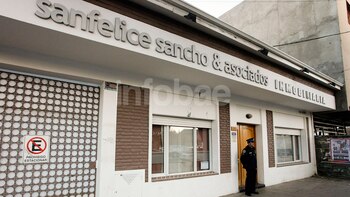 La fachada de la inmobiliaria