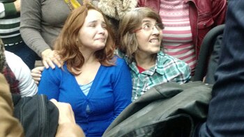 La madre de Araceli luego