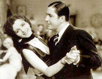 Mona Maris y Carlos Gardel