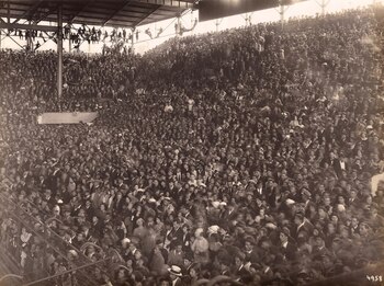 Velatorio de Carlos Gardel en