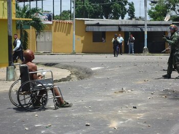 Los habitantes de Tucupita protestaron