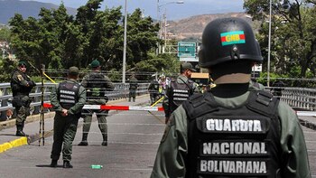 La frontera entre Colombia y Venezuela (AFP)