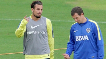 Daniel Osvaldo y Rodolfo Arruabarrena