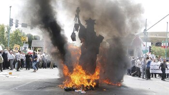 Un muñeco con la forma