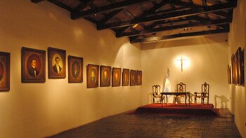 El recinto donde se reunían