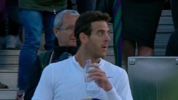 Del Potro mantuvo un duro