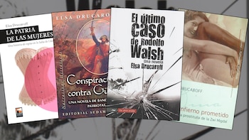 Las cuatro novelas escritas por