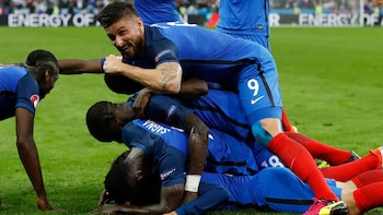 El festejo de los franceses