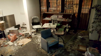 Cerca de 20 personas irrumpieron