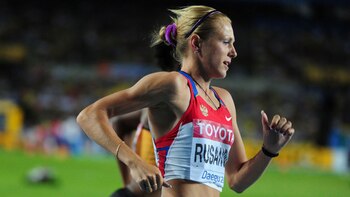 Yuliya Stepanov, atleta rusa, y