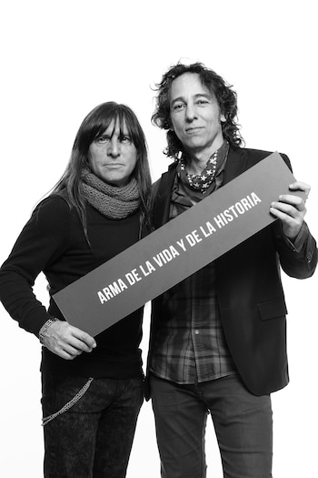 Adrián Barilari y Javier Calamaro