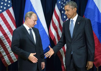 Vladimir Putin y Barack Obama podrían llegar a un acuerdo en Siria (AP)