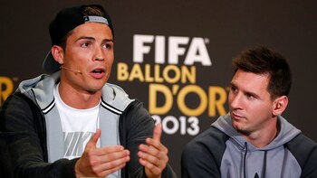 Lionel Messi y Cristiano Ronaldo