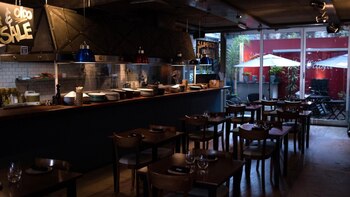 El restaurante se encuentra en