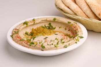 El hummus es una mezcla