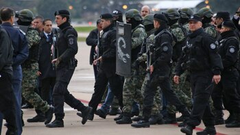 Ibar Pérez Corradi llegó ayer