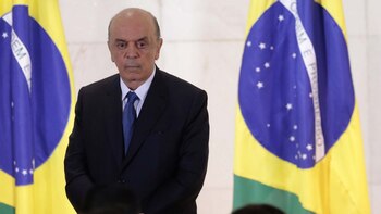 Jose Serra renunció a la Cancillería de Brasil (AP)