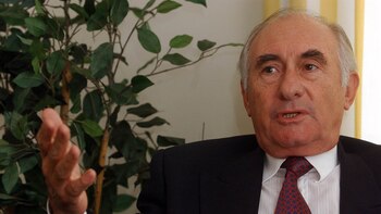 Fernando de la Rúa recordó su salida del poder y analizó al actual gobierno (Télam)