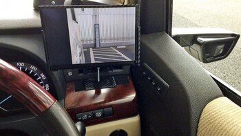 El prototipo del video-retrovisor producido