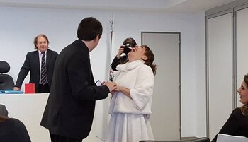 La ex “Chiquititas” en su casamiento