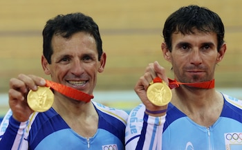 2008: Los ciclistas Juan Curuchet y Walter Pérez obtuvieron la medalla de oro en la prueba Madison que disputaron en los Juegos Olímpicos de Beijing