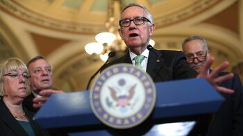 El senador (Dem) Harry Reid