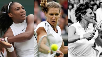 Serena Williams, Steffi Graf y