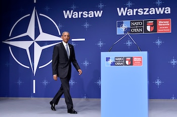 Barack Obama durante la cumbre