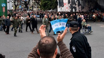 Los ex combatientes de Malvinas