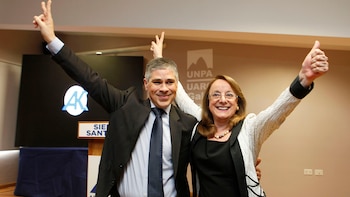 Pablo González junto a Alicia