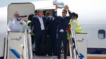 Cristiano ganó la primera Eurocopa