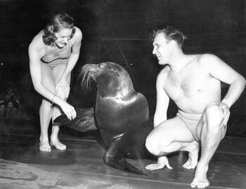 Imagen de Adolph Kiefer en sus tiempos de competidor olímpico