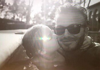 David Beckham celebró el cumpleaños