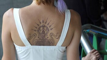 Tatuaje budista (EFE)