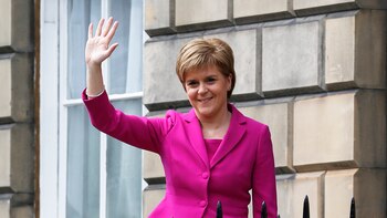 La primera ministra de Escocia,
