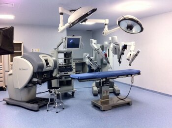 Robot Da Vinci, con el