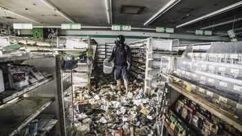 Keow visitó las ciudades evacuadas