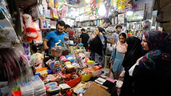 La población iraní aún espera