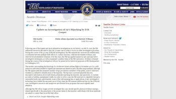 El comunicado del FBI del