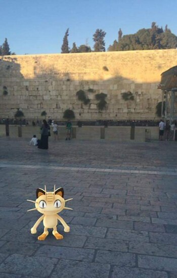 Otra criatura virtual ubicada en el