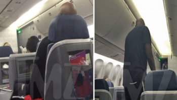 Lamar Odom en el vuelo